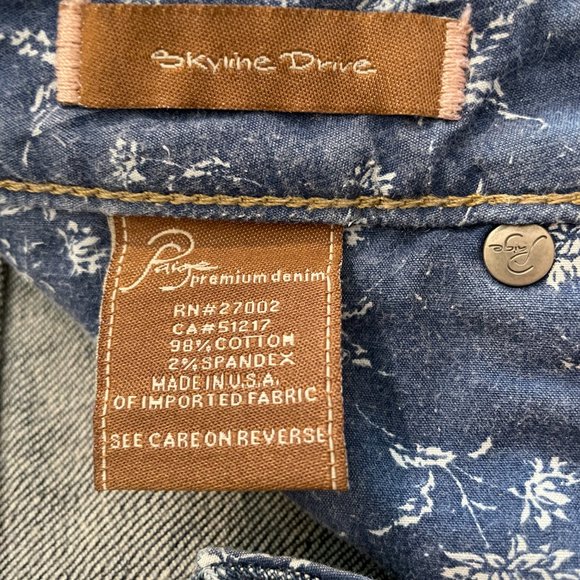 Paige Jeans Skyline Drive EUC - Picture 9 of 12